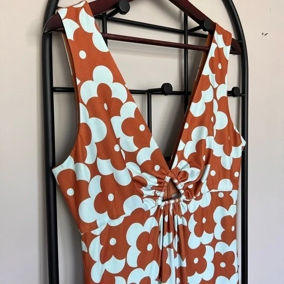 Hutch Retro Daisy Ashland Jumpsuit Sz M - Picture 5 of 13